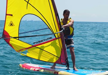 Apr&egrave;n Windsurf