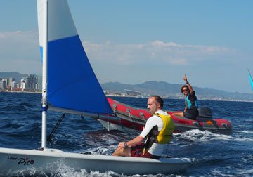 Day of the Sailor in Dinghy 